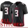 Black Home Scott Bentley Jersey Atlanta Falcons #3
