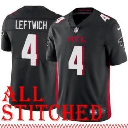 Black Home Byron Leftwich Jersey Atlanta Falcons #4