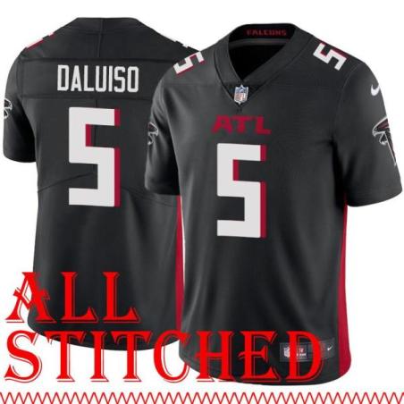 Black Home Brad Daluiso Jersey Atlanta Falcons #5