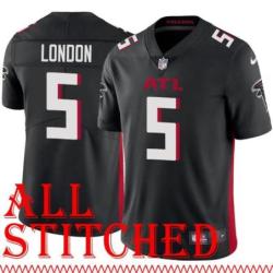 Black Home Drake London Jersey Atlanta Falcons #5