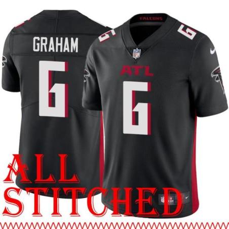Black Home Shayne Graham Jersey Atlanta Falcons #6