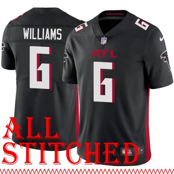 Black Home Damien Williams Jersey Atlanta Falcons #6