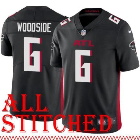 Black Home Logan Woodside Jersey Atlanta Falcons #6