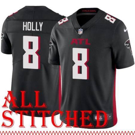 Black Home Bob Holly Jersey Atlanta Falcons #8
