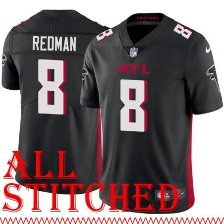 Black Home Chris Redman Jersey Atlanta Falcons #8
