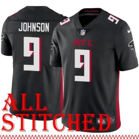 Black Home Norm Johnson Jersey Atlanta Falcons #9
