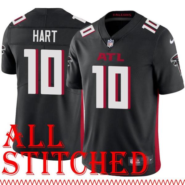 Black Home Leo Hart Jersey Atlanta Falcons #10