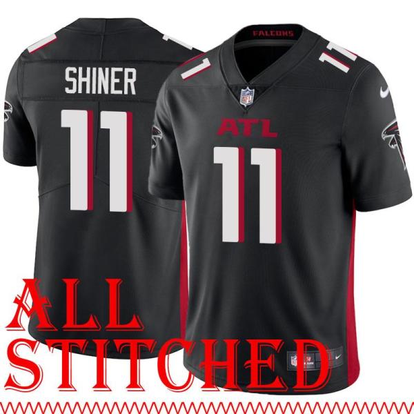 Black Home Dick Shiner Jersey Atlanta Falcons #11