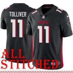 Black Home Billy Joe Tolliver Jersey Atlanta Falcons #11