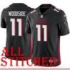 Black Home Logan Woodside Jersey Atlanta Falcons #11