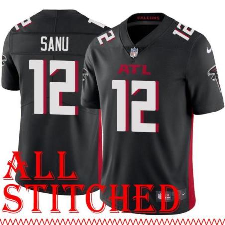 Black Home Mohamed Sanu Jersey Atlanta Falcons #12