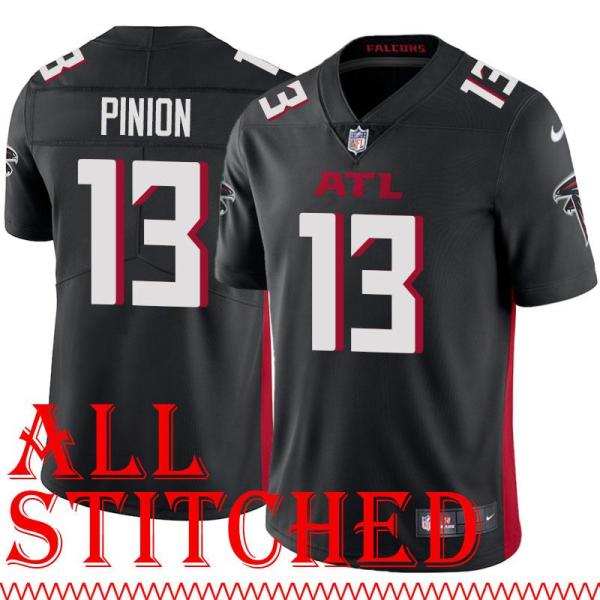 Black Home Bradley Pinion Jersey Atlanta Falcons #13