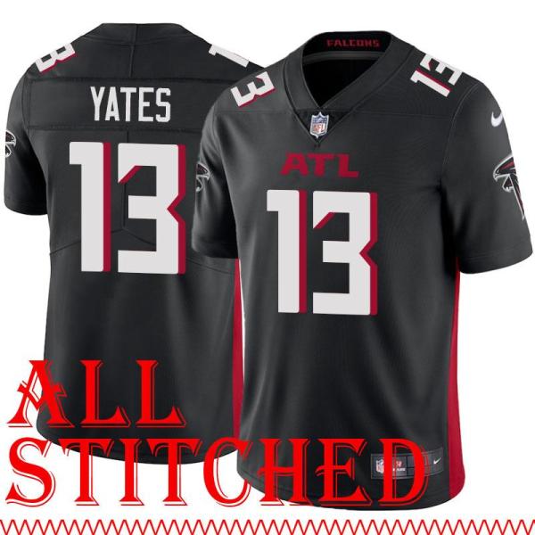 Black Home T.J. Yates Jersey Atlanta Falcons #13