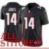 Black Home June Jones Jersey Atlanta Falcons #14