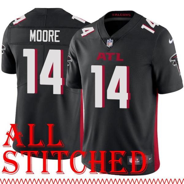 Black Home Rondale Moore Jersey Atlanta Falcons #14