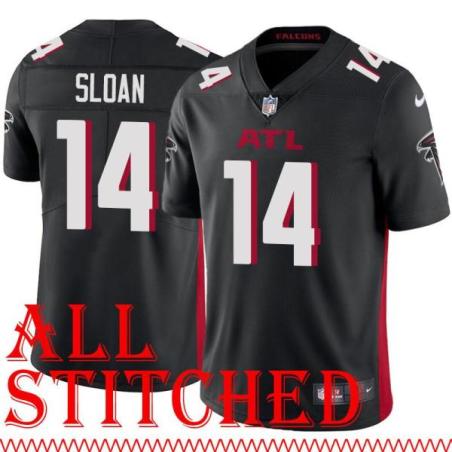 Black Home Steve Sloan Jersey Atlanta Falcons #14