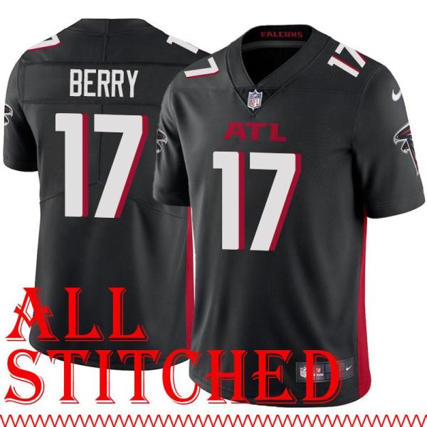 Black Home Bob Berry Jersey Atlanta Falcons #17