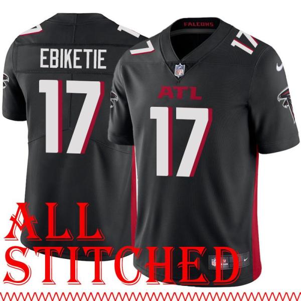 Black Home Arnold Ebiketie Jersey Atlanta Falcons #17