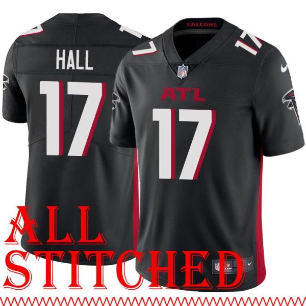 Black Home Marvin Hall Jersey Atlanta Falcons #17