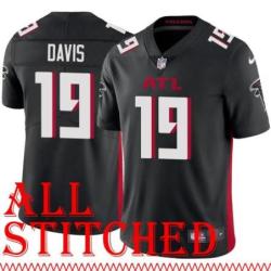 Black Home Drew Davis Jersey Atlanta Falcons #19