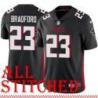 Black Home Ronnie Bradford Jersey Atlanta Falcons #23