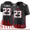 Black Home Jeff Stanciel Jersey Atlanta Falcons #23