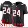 Black Home Dominique Franks Jersey Atlanta Falcons #24