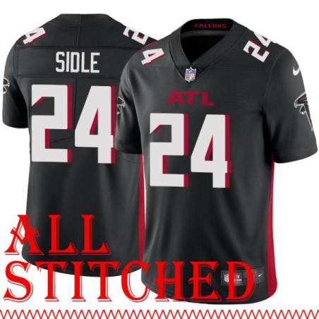 Black Home Jimmy Sidle Jersey Atlanta Falcons #24
