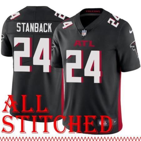 Black Home Haskel Stanback Jersey Atlanta Falcons #24