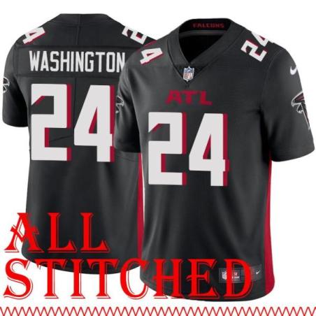 Black Home Joe Washington Jersey Atlanta Falcons #24