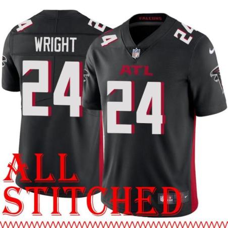 Black Home Nate Wright Jersey Atlanta Falcons #24