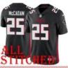 Black Home Kevin McCadam Jersey Atlanta Falcons #25