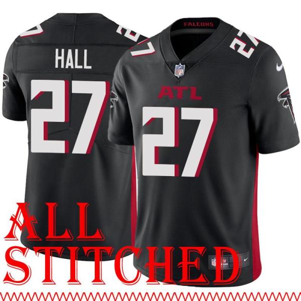 Black Home Cory Hall Jersey Atlanta Falcons #27