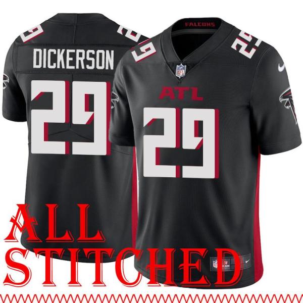 Black Home Eric Dickerson Jersey Atlanta Falcons #29