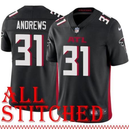 Black Home William Andrews Jersey Atlanta Falcons #31