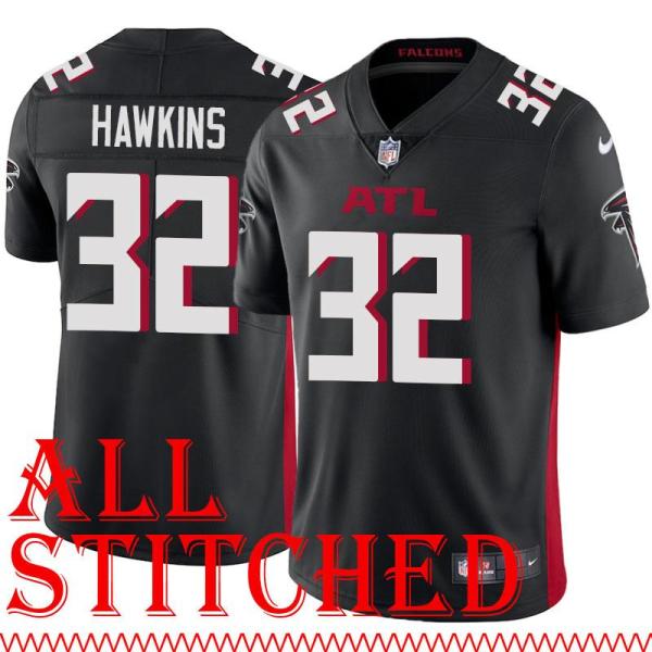 Black Home Jaylinn Hawkins Jersey Atlanta Falcons #32