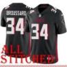 Black Home Steve Broussard Jersey Atlanta Falcons #34