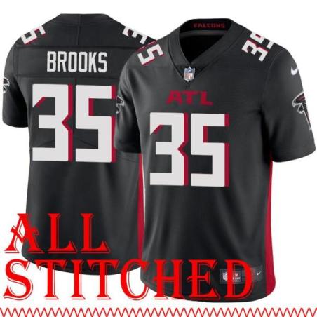 Black Home Natrone Brooks Jersey Atlanta Falcons #35