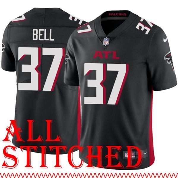 Black Home Bill Bell Jersey Atlanta Falcons #37