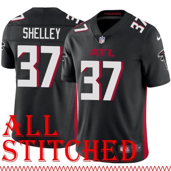 Black Home Elbert Shelley Jersey Atlanta Falcons #37