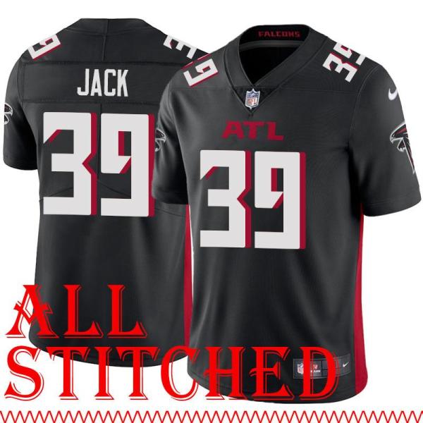 Black Home Eric Jack Jersey Atlanta Falcons #39