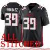 Black Home Siddeeq Shabazz Jersey Atlanta Falcons #39