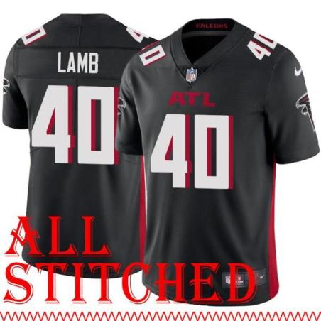Black Home Ron Lamb Jersey Atlanta Falcons #40