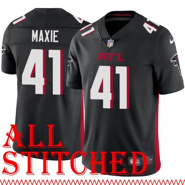Black Home Brett Maxie Jersey Atlanta Falcons #41