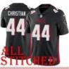 Black Home Bob Christian Jersey Atlanta Falcons #44