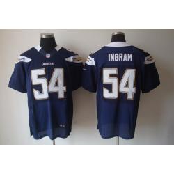 [NEW,Elite] Melvin Ingram Football Jersey -San Diego #54 NEW Football Jersey(Navy)