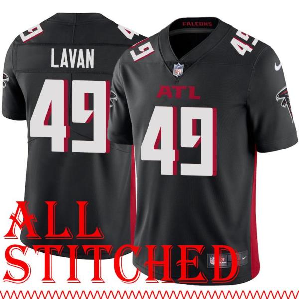 Black Home Al Lavan Jersey Atlanta Falcons #49