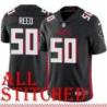 Black Home Brooks Reed Jersey Atlanta Falcons #50