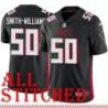 Black Home James Smith-Williams Jersey Atlanta Falcons #50