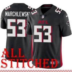 Black Home Frank Marchlewski Jersey Atlanta Falcons #53